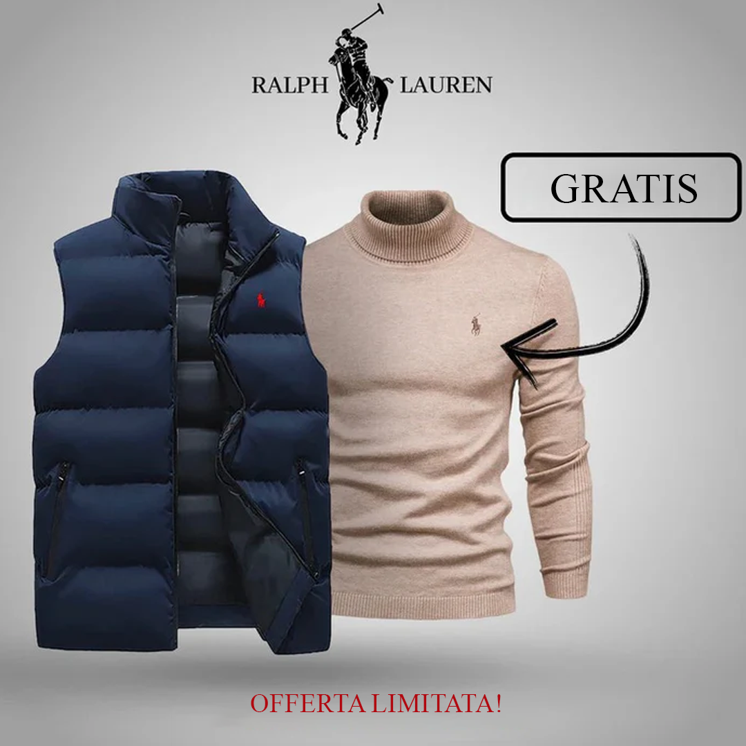 Gilet + Maglione a Collo Alto Gratuito (SVENDITA)