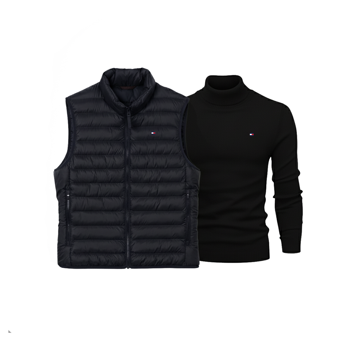 Gilet + Maglione a Collo Alto Gratuito (SVENDITA)