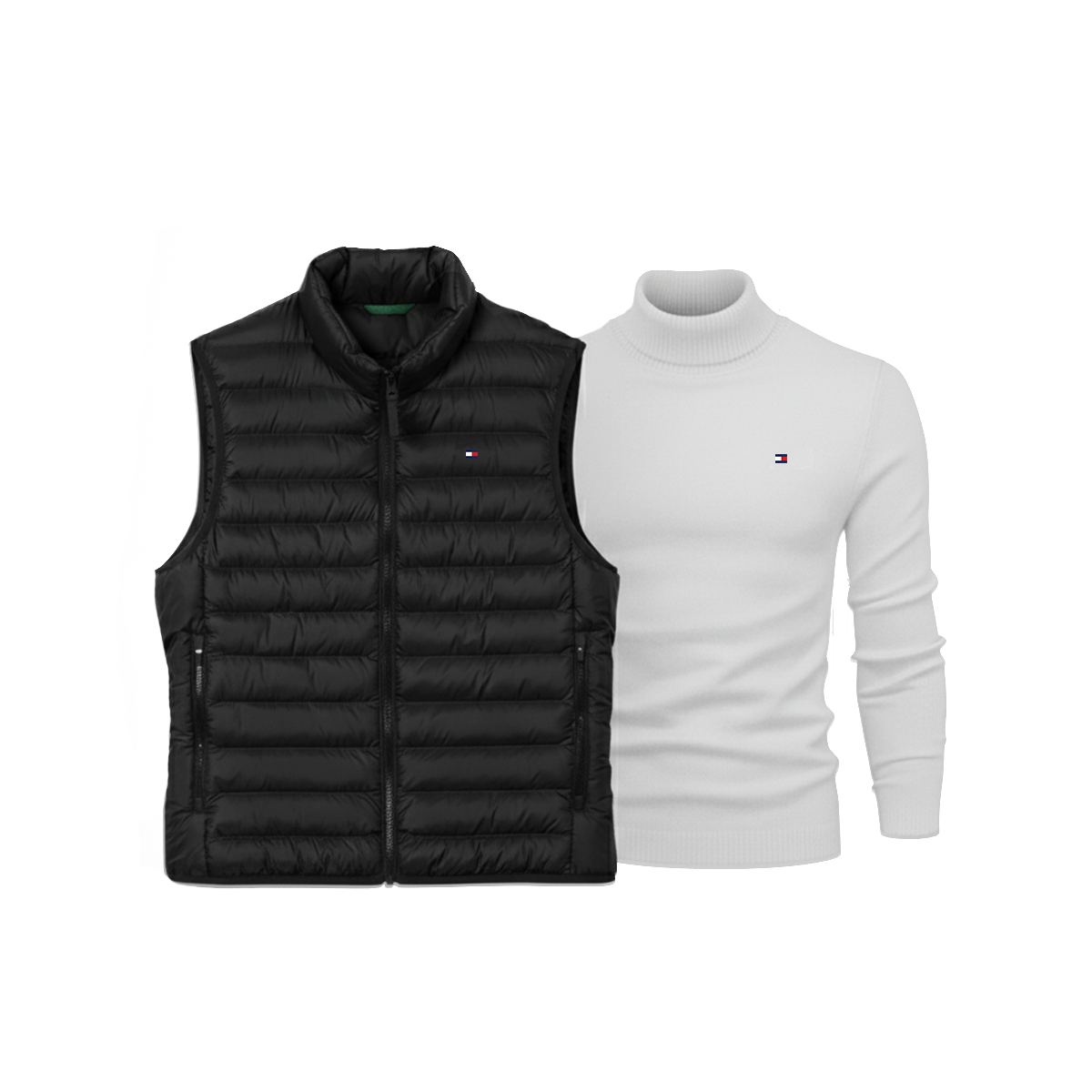 Gilet + Maglione a Collo Alto Gratuito (SVENDITA)