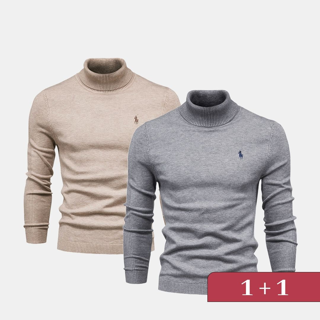 RL Double Elegance Turtleneck – Buy 1, Get 1 Free