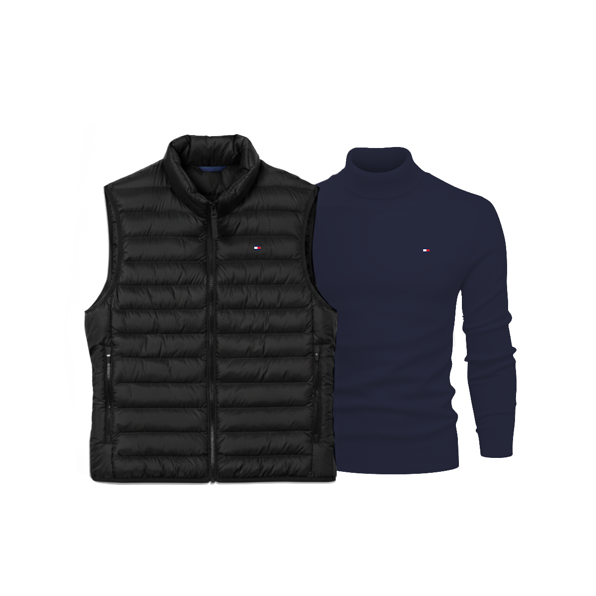 Gilet + Maglione a Collo Alto Gratuito (SVENDITA)