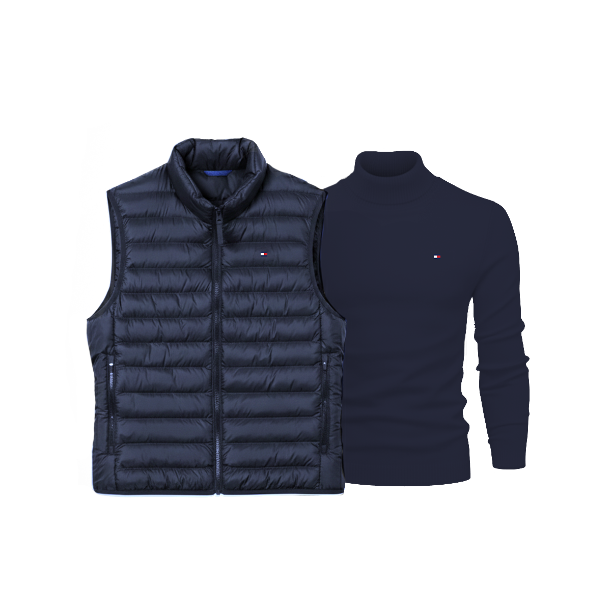 Gilet + Maglione a Collo Alto Gratuito (SVENDITA)